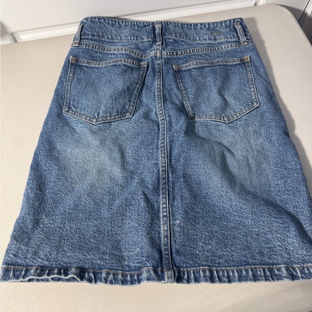 Habitual Button Down Mini Skirt - image 4